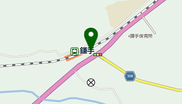 鎌手の地図画像