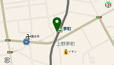 茅町の地図画像