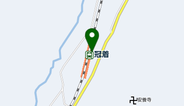 冠着の地図画像