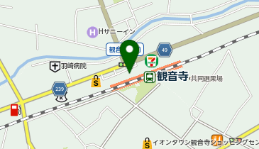 観音寺(香川県)の地図画像