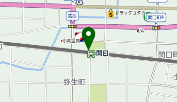 関口の地図画像