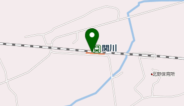 関川の地図画像