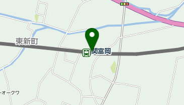 関富岡の地図画像