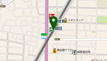 関目の地図画像