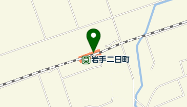 岩手二日町の地図画像