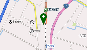 岩船町の地図画像