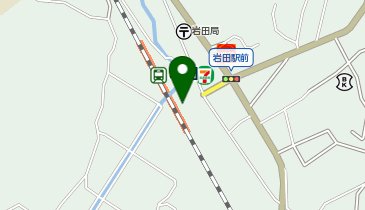 岩田(山口県)の地図画像