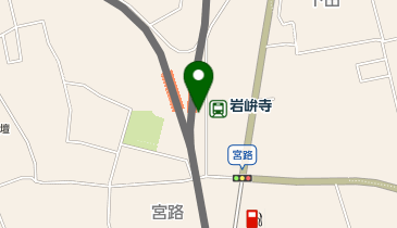 岩峅寺の地図画像