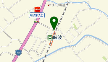 岐波の地図画像