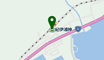 紀伊浦神の地図画像