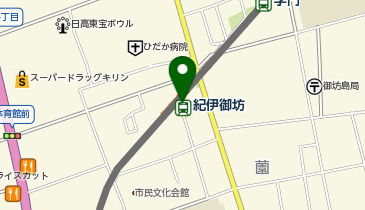 紀伊御坊の地図画像