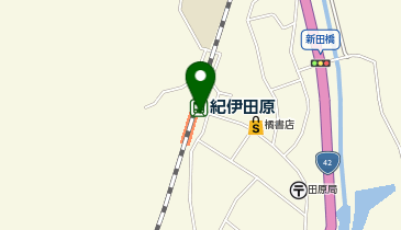 紀伊田原の地図画像