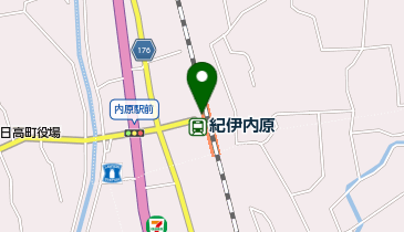 紀伊内原の地図画像