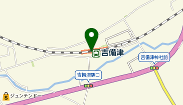 吉備津の地図画像