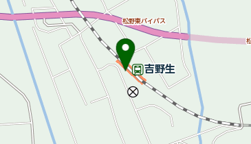 吉野生の地図画像