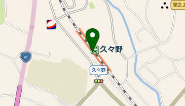 久々野の地図画像