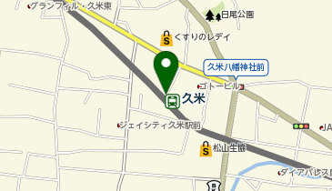 久米の地図画像