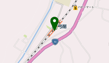 弓削の地図画像