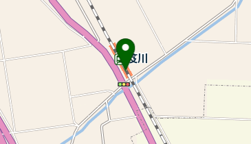 笈川の地図画像