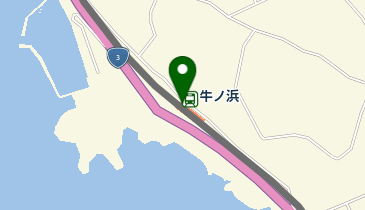 牛ノ浜の地図画像