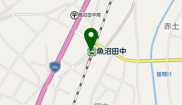 魚沼田中の地図画像