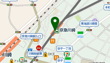 京急川崎」(駅)の時刻表/アクセス/地点情報/地図 - NAVITIME