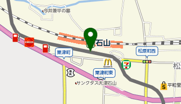 京阪石山の地図画像