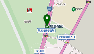 競馬場前(福岡県)の地図画像