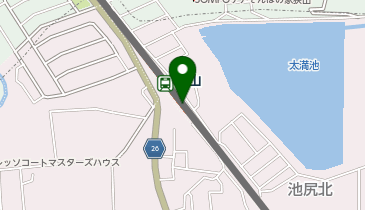 狭山(大阪府)の地図画像