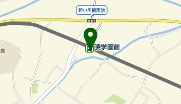 暁学園前の地図画像