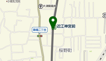 近江神宮前の地図画像