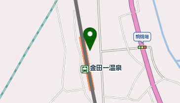 金田一温泉の地図画像