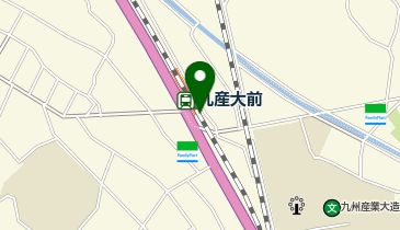 九産大前の地図画像
