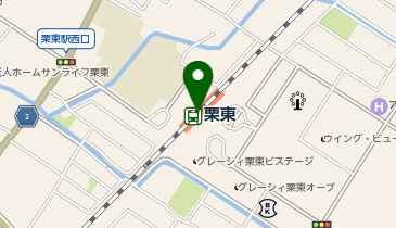 栗東の地図画像