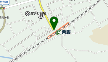 栗野の地図画像