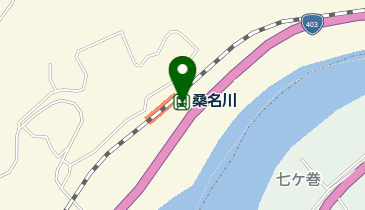 桑名川の地図画像