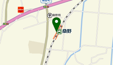 桑野の地図画像