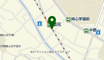 郡元(指宿枕崎線)の地図画像