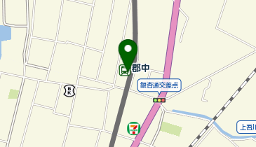 郡中の地図画像