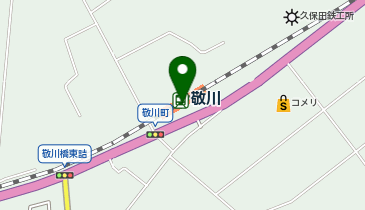 敬川の地図画像