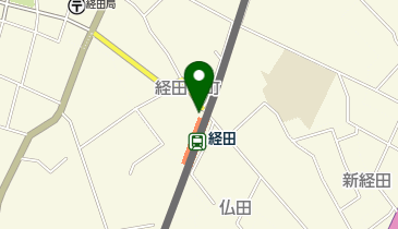 経田の地図画像