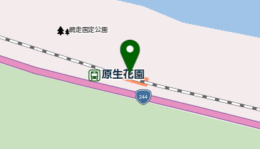 原生花園の地図画像