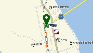 古座の地図画像