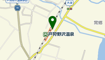 戸狩野沢温泉の地図画像