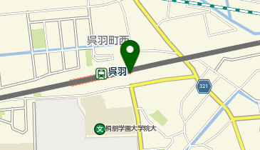 呉羽の地図画像