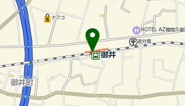 御井の地図画像