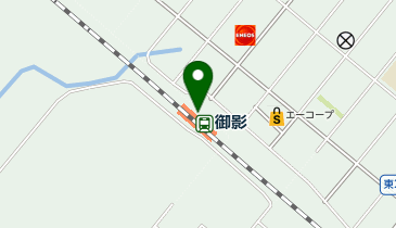 御影(北海道)の地図画像