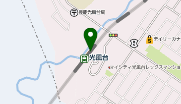 光風台(大阪府)の地図画像