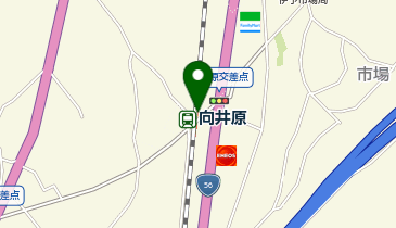 向井原の地図画像