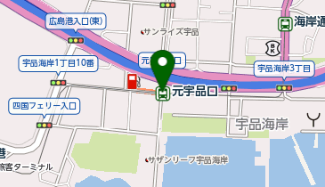 元宇品口の地図画像